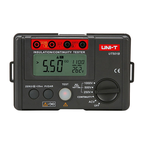 UNI-T UT501B - Contrôleur d'isolement 250/500/1000 V