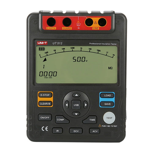 UNI-T UT512 - Contrôleur d'isolement haute tension (2500 V)