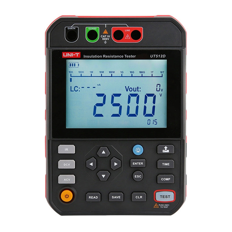 UNI-T UT512D - Testeur d'isolement haute tension (jusqu'à 2500 V) - visuel 1