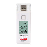 UNI-T UT658 - Testeur USB tension, courant et capacité : écran mesures USB