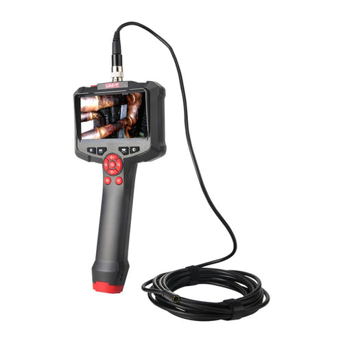 UNI-T UT665P-5m - Endoscope d'inspection écran 4,3 pouces (câble 5 m) : caméra inspection conduit