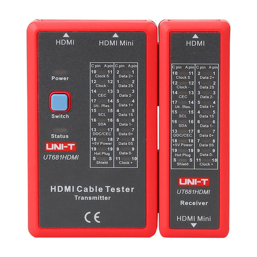 UNI-T UT681HDMI - Testeur de câbles HDMI (vue 1)