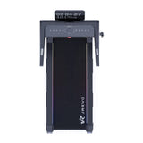 UREVO CyberMega - Tapis de course 20 km/h, moteur 4 ch, pente 12 %, noir : replié 27 cm