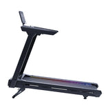 UREVO CyberMega - Tapis de course 20 km/h, moteur 4 ch, pente 12 %, noir : surface 48 x 130