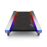 UREVO CyberPad for Office 2 - Tapis de marche de bureau à pente 14 %, argent : sous le bureau