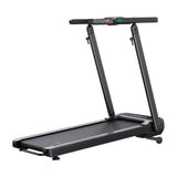 UREVO Foldi 3S Smart - Tapis de course pliable avec plan de travail réglable, noir : pente automatique