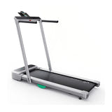 UREVO FoldiMix 5L Pro - Tapis de course pliable à pente automatique 9 niveaux, argent