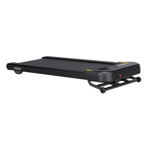UREVO Spacewalk 3S - Tapis de course pliable à inclinaison automatique 9 niveaux, noir : relevée