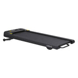 UREVO Spacewalk 3S - Tapis de course pliable à inclinaison automatique 9 niveaux, noir : poignées de portage
