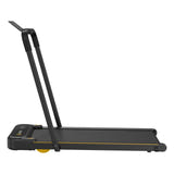UREVO Strol 2E Smart - Tapis de course et de marche 2 en 1 pliable, noir : console LED