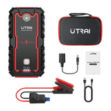 Utrai JS One - Démarreur de batterie 800 A avec boussole : lampe LED
