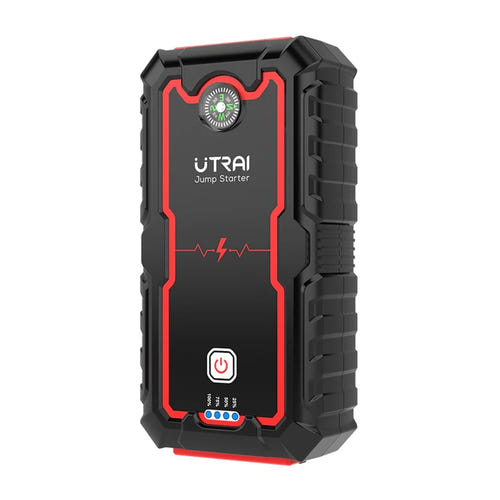 Utrai JS One - Démarreur de batterie 800 A avec boussole : pinces intelligentes et housse