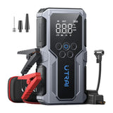 Utrai JS9 - Démarreur de batterie 800 A avec gonfleur et écran 2 pouces : pinces à témoin