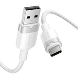 Vention CTNWH - câble USB-A vers USB-C 3A, 2 m blanc : connecteurs