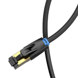 Vention IKABF - câble réseau Ethernet CAT8 RJ45 40 Gbps, 1 m noir : longueur 1 m