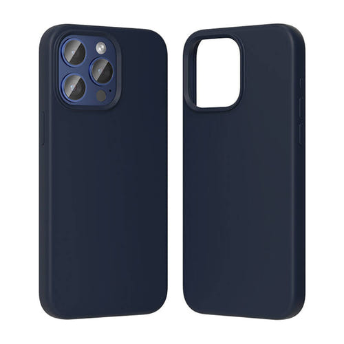 Vention KUFL0-30 - Coque silicone pour iPhone 15 Pro, bleue