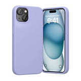 Vention KUFV0-20 - Coque silicone pour iPhone 15 Plus, violette : dos