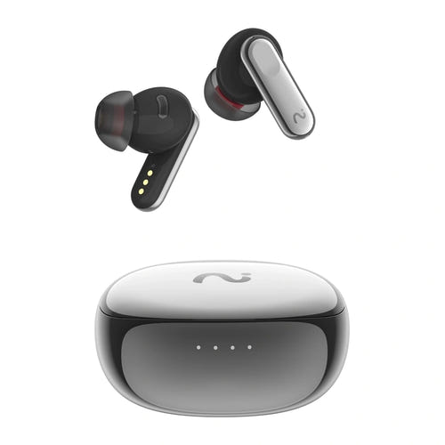 VIAIM Nano+ - Écouteurs sans fil avec prise de notes IA et ANC hybride, argent - visuel 1