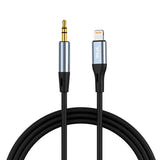 Vipfan L05 - Câble Lightning vers mini-jack 3,5 mm gris 1 m - visuel 1