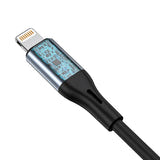 Vipfan L05 - Câble Lightning vers mini-jack 3,5 mm gris 1 m : plaque or