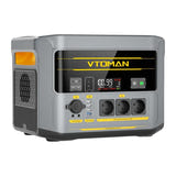 VTOMAN FlashSpeed 2400 - Station d'énergie portable 1408 Wh LiFePO4, 2400 W - visuel 3