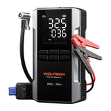 WOLFBOX MegaVolt 16 Air - booster de batterie 3000 A avec compresseur 160 PSI, 16 000 mAh, powerbank 65 W - visuel 1