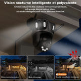 WONSDAR Caméra PTZ Wi-Fi triple objectif triple écran - suivi automatique, IP66 - visuel 4