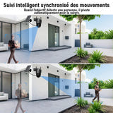WONSDAR Caméra solaire 4G extérieure 4 MP, suivi automatique et carte SIM - visuel 6