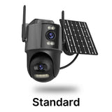WONSDAR Caméra solaire 4G extérieure 4 MP, suivi automatique et carte SIM - visuel 1