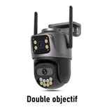 WONSDAR Caméra Wi-Fi PTZ extérieure 3 Mpx - vision nocturne couleur, alertes : vue générale