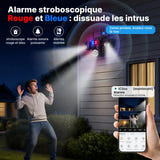 WONSDAR ICsee - caméra de surveillance Wi-Fi triple objectif : installation murale