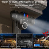 WONSDAR ICsee - caméra de surveillance Wi-Fi triple objectif : rotation 355 degrés