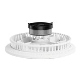 X-Sense SD19 - Détecteur de fumée photoélectrique, pile 10 ans : support de fixation fourni