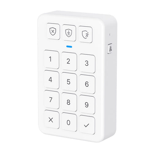X-Sense SKP0A - Clavier de sécurité sans fil à code pour système d'alarme : fixé près de la porte
