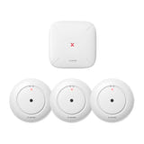 X-Sense SWS54 - Kit 3 détecteurs de fuite d'eau connectés et station : détecteur fuite eau sws54