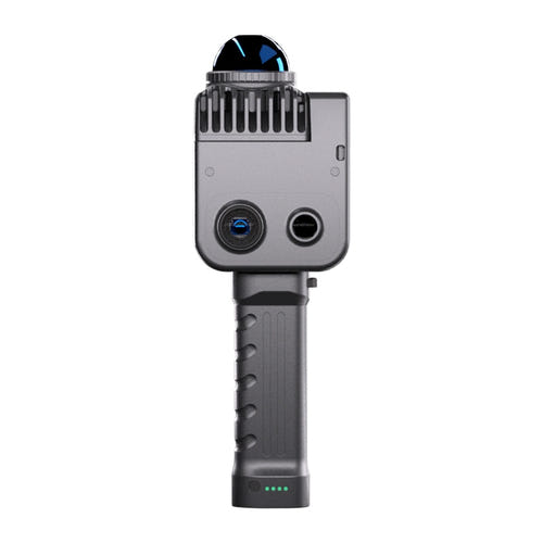 XGRIDS LixelKity K1 - Scanner 3D LiDAR portatif à nuage de points couleur : vue de face capteurs