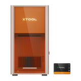 xTool F2 Ultra - Graveur laser UV 5 W à galvanomètre : capot ouvert