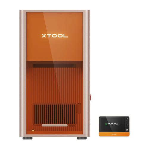 xTool F2 Ultra - Graveur laser UV 5 W à galvanomètre : capot ouvert