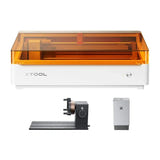 XTOOL M2 Deluxe 20W - Graveur laser, CMYK et rotatif inclus : vue face
