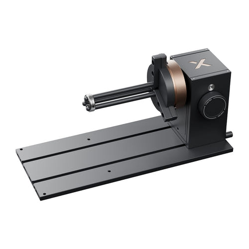 xTool RA3 - Accessoire rotatif pour gravure sur objets ronds : système magswap