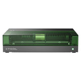 xTool S1 40W - graveur laser 2-en-1 kit tout-en-un noir : extracteur de fumée