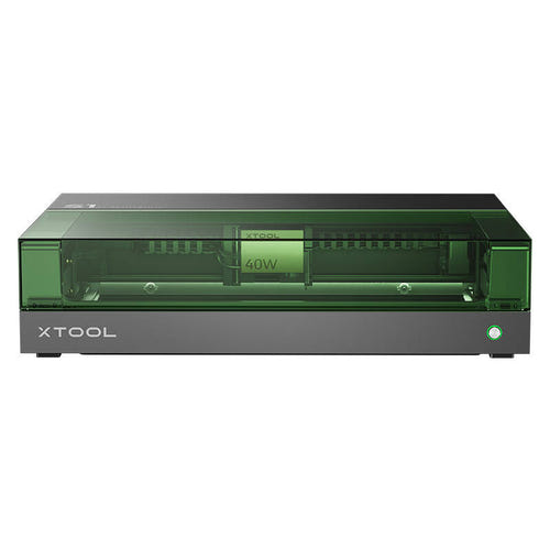 xTool S1 40W - graveur laser 2-en-1 kit tout-en-un noir : extracteur de fumée