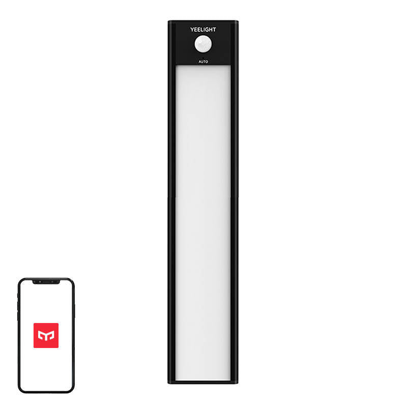 Yeelight Closet Light A20 - Réglette à détecteur 20 cm, noir 2700 K - visuel 1