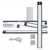 Yeelight Closet Light A40 - Réglette à détecteur 40 cm, noir 2700 K : placard couloir