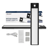 Yeelight Closet Sensor Light - Réglette à détecteur 20 cm, noir 4000 K : rechargeable USB-C
