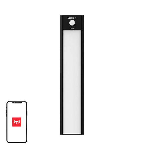 Yeelight Closet Sensor Light - Réglette à détecteur 20 cm, noir 4000 K