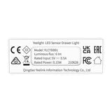 Yeelight Drawer Light A6 - Éclairage de tiroir à détecteur, lot de 4 : commode cuisine