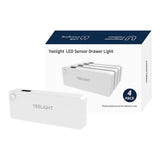 Yeelight Drawer Light A6 - Éclairage de tiroir à détecteur, lot de 4 : éclairages tiroir maison