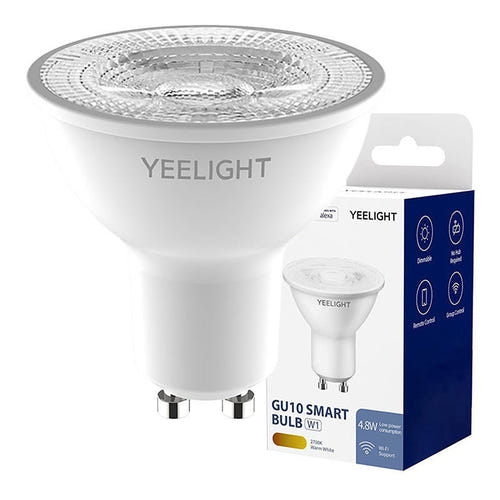 Yeelight GU10 W1 - Ampoule LED connectée à intensité variable (unité) : culot GU10