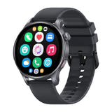 Zeblaze Btalk 3 GPS - Montre connectée AMOLED avec GPS grise : profil couronne